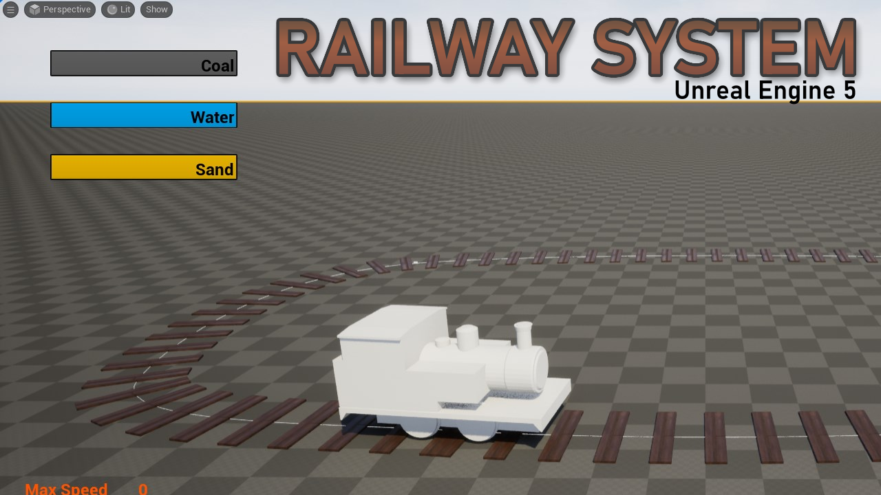 UE5 Railway Tool